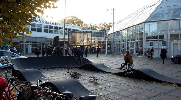 Pista per ciclisti PC1 a Aalborg, Danimarca