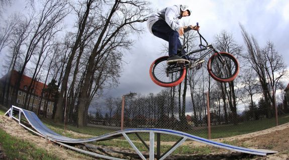 Parco giochi per ciclisti 