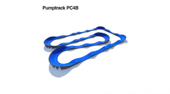 Pumptrack modulare non stazionario