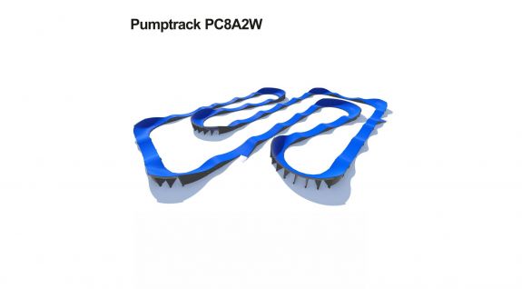 Pumptrack composito