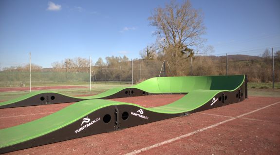 Pumptrack modulare non stazionario