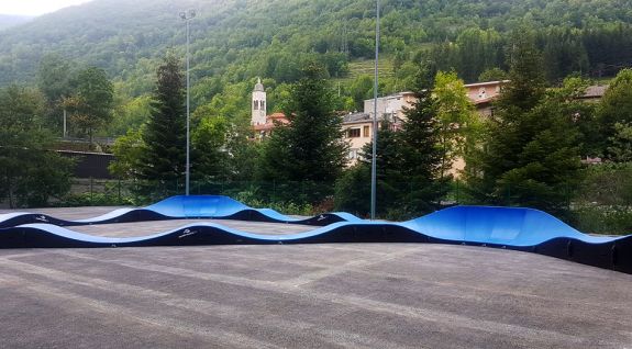 Pump track per bambini 