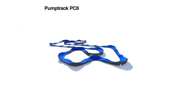 Pumptrack modulare PC8