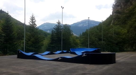 Pumptrack composito
